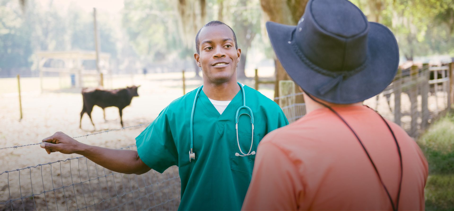 Vet and Farmer